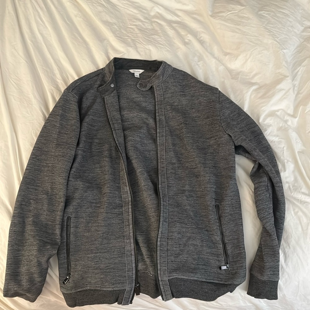 Calvin Klein men’s medium gray lightweight jacket